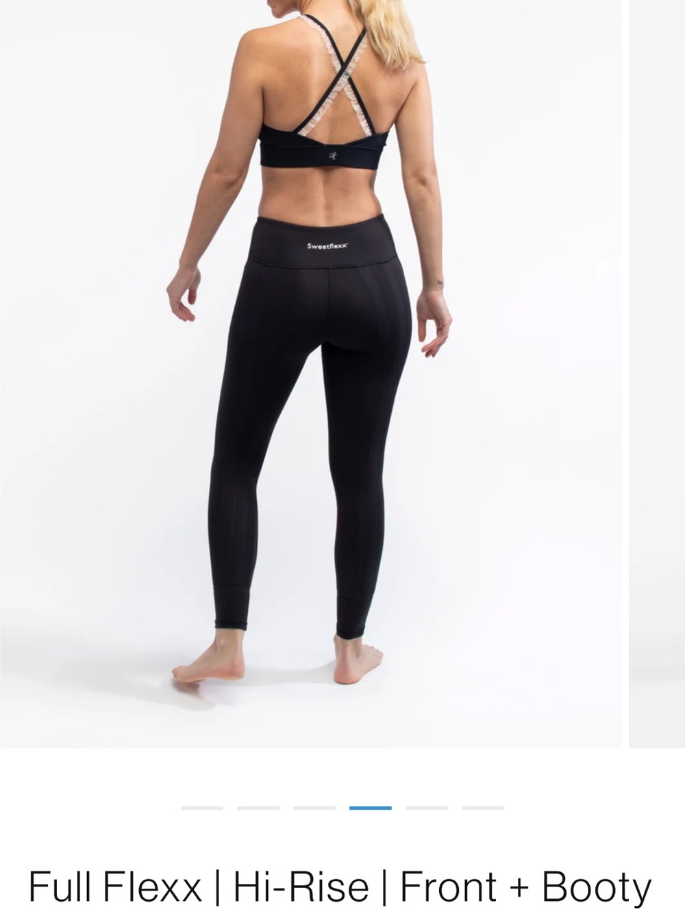 SweetFlexx Women’s Black Resistance Active Leggings